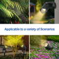 Aluminum waterproof ip65 outdoor spike led garden light